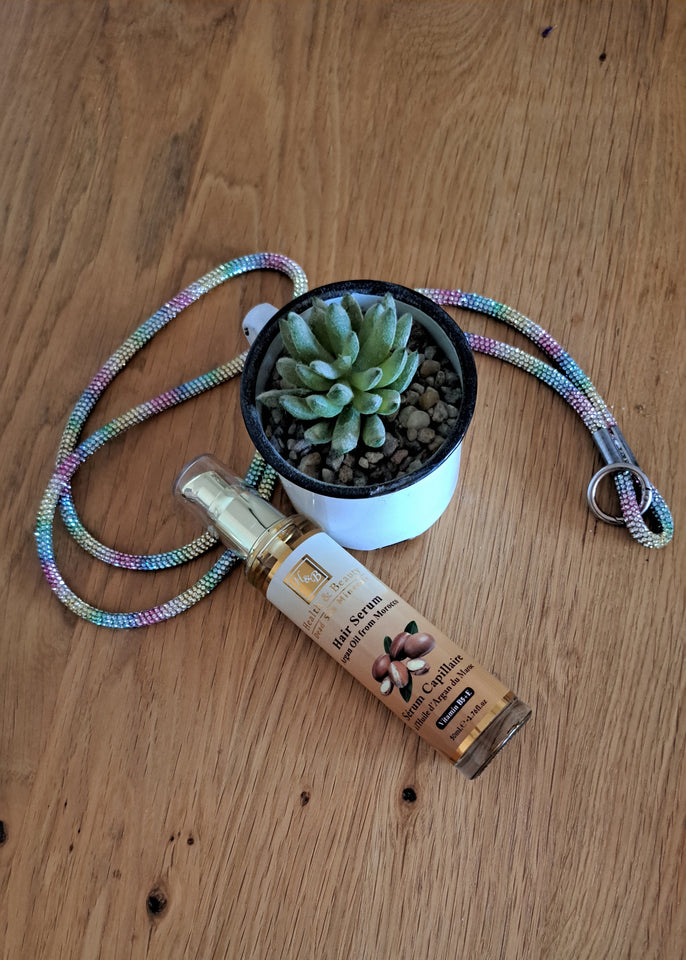 Haar Serum mit Morocco Argan Öl - Swisa Beauty - Totes Meersalz Produkte für gesunde Haut