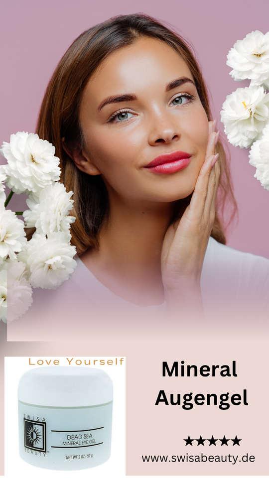 Mineral Augengel auf Aloe Vera Basis - Swisa Beauty - Totes Meersalz Produkte für gesunde Haut