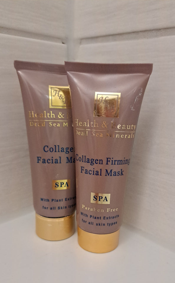 Kollagen Gesichtsmaske - Swisa Beauty - Totes Meersalz Produkte für gesunde Haut