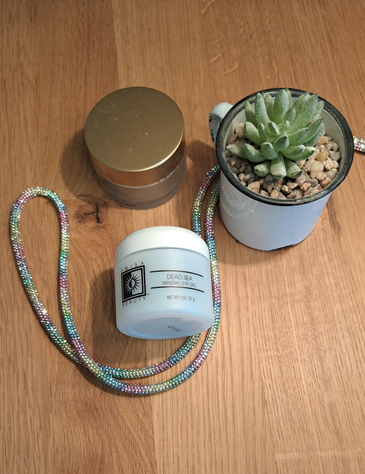 Mineral Augengel auf Aloe Vera Basis - Swisa Beauty - Totes Meersalz Produkte für gesunde Haut