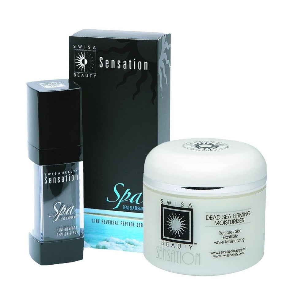 Falten Spezial - Serum und Creme gegen Fältchen - Swisa Beauty - Totes Meersalz Produkte für gesunde Haut