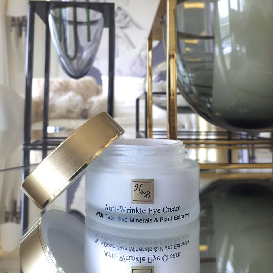 Antifalten-Augen- und Halscreme mit SPV 20 - Swisa Beauty - Totes Meersalz Produkte für gesunde Haut