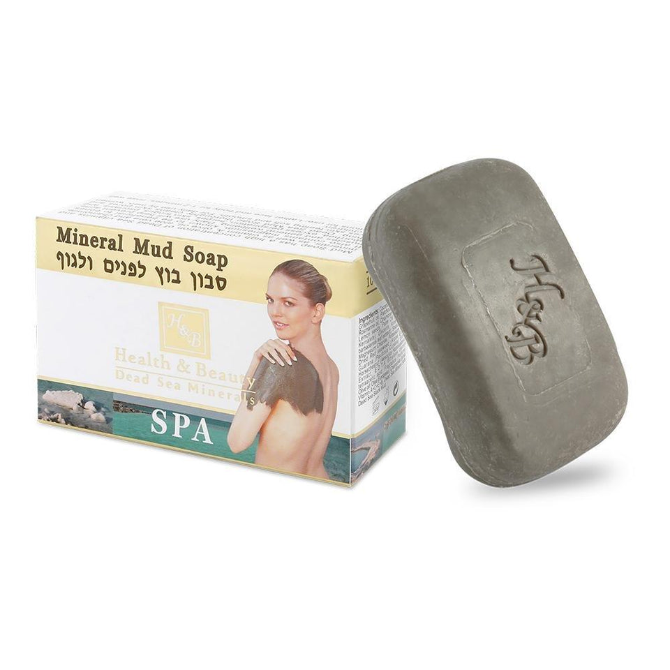 Schlammseife gegen unreine Haut - Swisa Beauty - Totes Meersalz Produkte für gesunde Haut