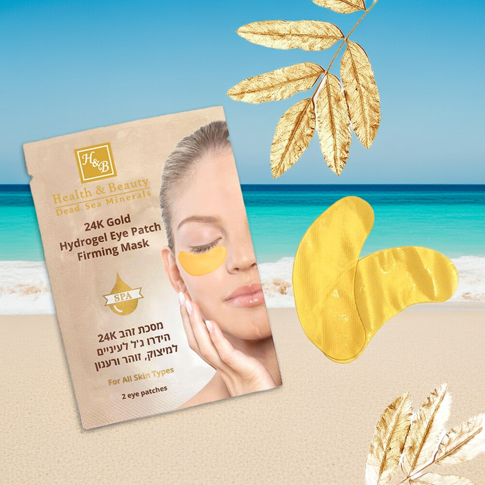 hydrierende Gesichtsmaske mit Gold