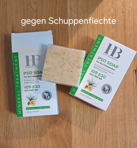 Psoriasis Seife von Health & Beauty - Swisa Beauty - Totes Meersalz Produkte für gesunde Haut