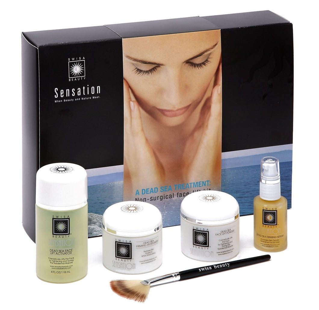 Gesichtsmaske mit Lifting Effekt - Swisa Beauty - Totes Meersalz Produkte für gesunde Haut