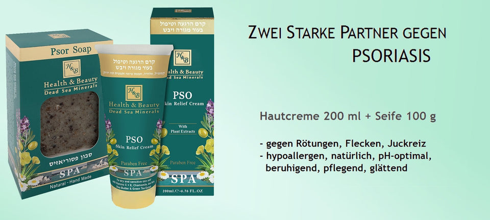 Psoriasis Pflege H&B Dead Sea - swisabeauty.de