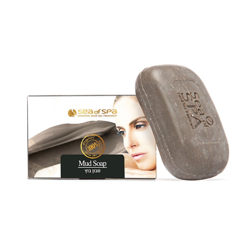 Schlammseife - Black Mud Soap von Sea of Spa - Swisa Beauty - Totes Meersalz Produkte für gesunde Haut