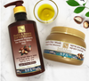 Totes Meersalz Arganöl Haarpflegeset - Swisa Beauty - Totes Meersalz Produkte für gesunde Haut